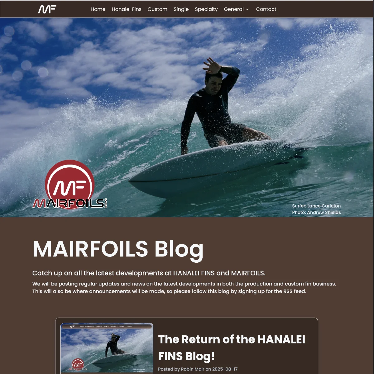 The Return of the Blog!